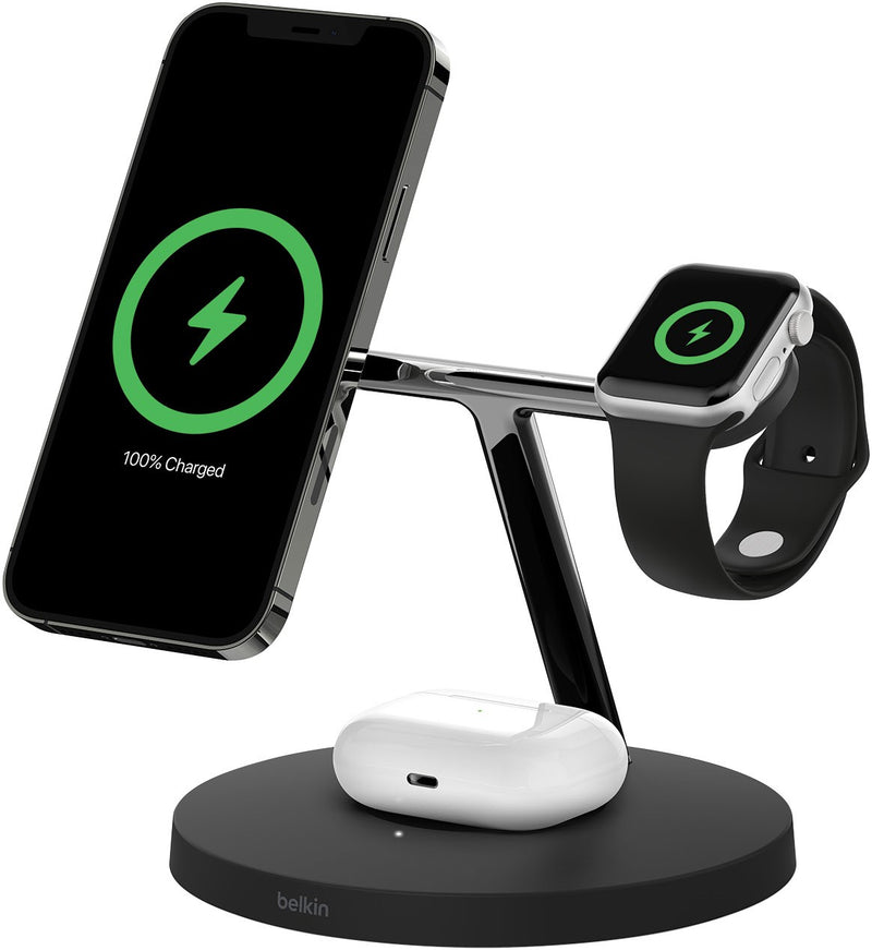 BELKIN BoostCharge Pro 3in1 Wireless (15W) Ladestation