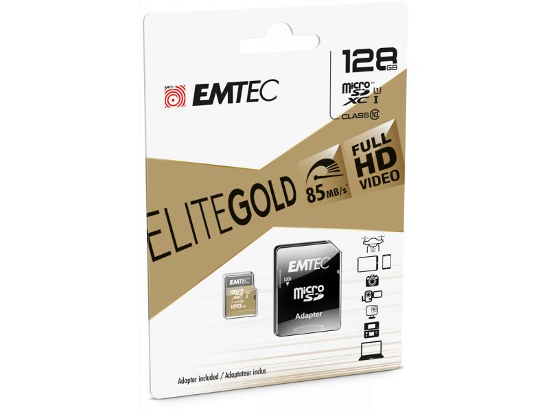 Emtec SDXC 256GB UHS1 U1 GOLD