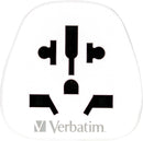 Verbatim World to Europe Travel Adapter Plug - weiß - WTEU-01