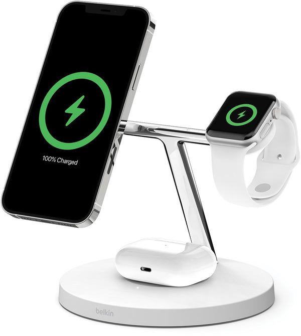 BELKIN BoostCharge Pro 3in1 Wireless (15W) Ladestation