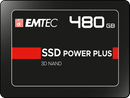 EMTEC 3D NAND Phison 480 GB schwarz Interne SSD-Festplatte (intern, SATAIII 6 GB/s, 2,5 Zoll (6.3cm))