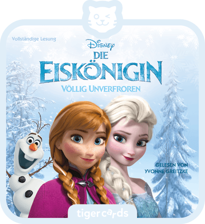 tigermedia tigercard Die Eiskönigin - Völlig unverfroren (Hörbuch, 125 Minuten Laufzeit, ab 5 Jahre)