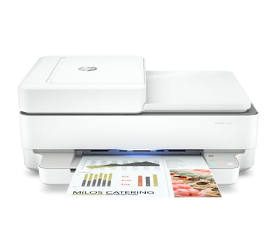 HP ENVY Pro 6420e Multifunktionsdrucker, Weiß (Tintenstrahldrucker, 4-in-1, Kopierer, Scanner, Mobiler Faxversand, WLAN, Bluetooth, Instant Ink, Duplex, AirPrint, ADF)