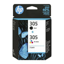 HP 305 schwarz und color Druckerpatrone