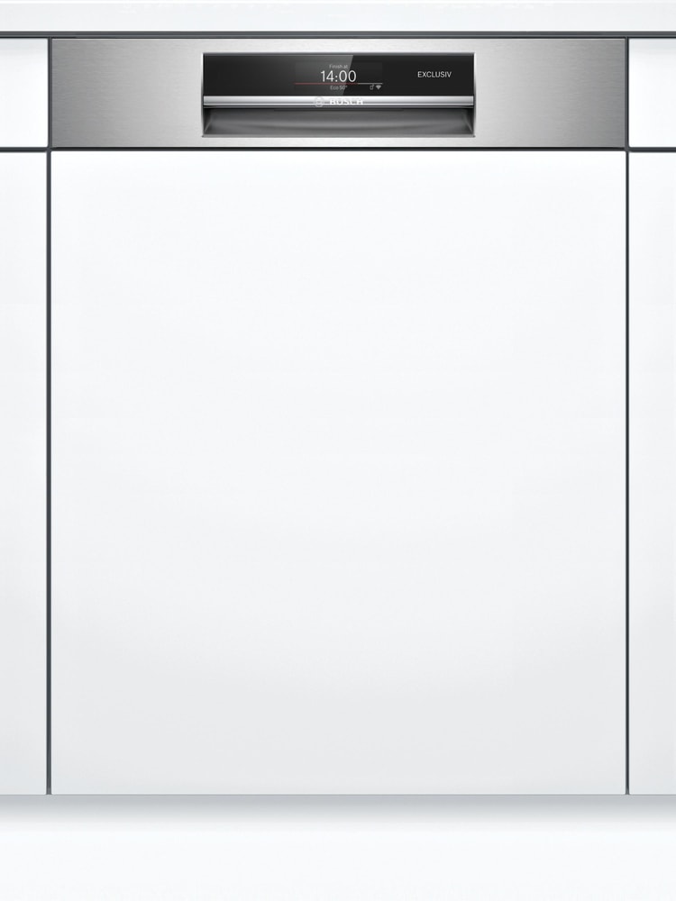 BOSCH Serie 8 SMI8YBS01D Einbau-Geschirrspüler integriert 60 cm (B, Vario-Besteckkorb, 13 Maßgedecke, 43 dB, AquaStop, Home Connect)