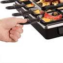 Russell Hobbs 26280-56 Multi Raclette 3in1 (1200W, 8 Pfännchen, Alu-Druckguss-Platte, Steinplatte, Antihaftbeschichtung, stufenlos regulierbar)