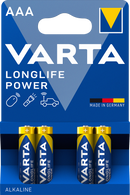 VARTA LONGLIFE Power AAA 4er Blister Batterie