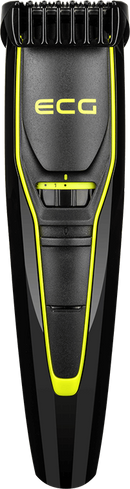 ECG Bartschneider ZS 1420 (Regler zum Einstellen der Schnittlänge, 0,5 mm Stufen, 20 Schnittlängen, Längeneinstellung zwischen 0,5 mm und 10 mm, Messer aus rostfreien Stahl, bis zu 40 Minuten Akkubetrieb)