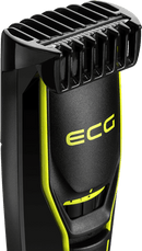 ECG Bartschneider ZS 1420 (Regler zum Einstellen der Schnittlänge, 0,5 mm Stufen, 20 Schnittlängen, Längeneinstellung zwischen 0,5 mm und 10 mm, Messer aus rostfreien Stahl, bis zu 40 Minuten Akkubetrieb)