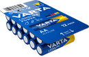 VARTA LONGLIFE Power AA 12er Big Box Batterie (LR6, Mignon, MN1500, Stilo, Alkali Mangan, 1,5 Volt, 4906)