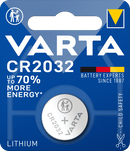 VARTA LITHIUM Coin CR2032, 1er Blister