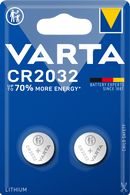 VARTA LITHIUM Coin CR2032, 2er Blister