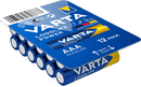 VARTA LONGLIFE Power AAA 12er Big Box Batterie (AAA, Longlife Power, Primär Alkali Mangan (ZN/MNO2), Micro, LR03, 4903, 1,5 Volt)
