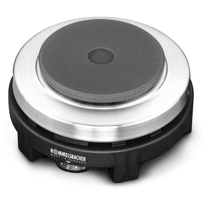 ROMMELSBACHER RK505/K Espresso Geschenkset (Elektrische Kochplatte, Bialetti Mokka Kanne)