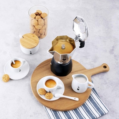 ROMMELSBACHER RK505/K Espresso Geschenkset (Elektrische Kochplatte, Bialetti Mokka Kanne)