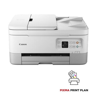 CANON PIXMA TS7451i, 3-in-1 WLAN-Farb-Multifunktionssystem, Weiß (Drucken, Kopieren, Scannen)