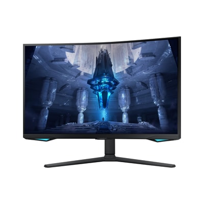 Samsung Gaming-Monitor Odyssey Neo G7 G75NP, Schwarz, 32 Zoll, UHD, Quantum Mini-LED, 165 Hz, 1 ms (HDR 2000, HDMI, DisplayPort, USB, höhenverstellbar, neigbar, Pivot, schwenkbar, FreeSync Premium Pro, LS32BG750NPXEN)