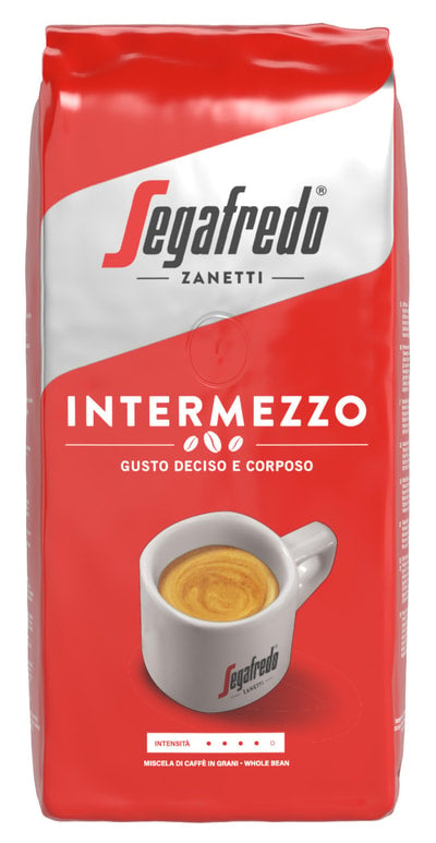 Segafredo Intermezzo 1000 g Kaffee (ganze Bohnen, 1000g, kräftig, aromatisch, italienisch)