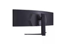 LG Gaming-Monitor UltraGear 45GR65DC-B, B-Ware, Schwarz, 44,5 Zoll, Curved, DQHD, VA, 200 Hz, 1 ms (HDMI, DisplayPort, USB, höhenverstellbar, neigbar, schenkbar, FreeSync Premium Pro)