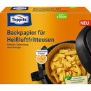 Toppits Backpapier für Heißluftfritteusen (20 Stück, geeignet für runde und eckige Heißluftfritteusen)