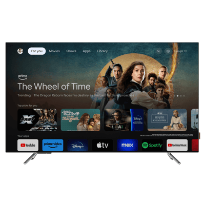 Grundig 65 GOB 9480 OLED TV (65 Zoll (164 cm), 4K UHD, HDR, Smart TV, Sprachsteuerung (Google Assistant), Aufnahmefunktion, Dolby Atmos, 120 Hz, Google TV)