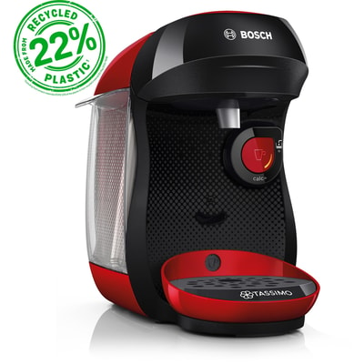 BOSCH TAS103E Kapselmaschine (TASSIMO Kapselsystem, One-Touch-Bedienung, Kaffeestärkewahl, 0,7-Liter Wassertank, INTELLIBREW, Automatische Reinigung)