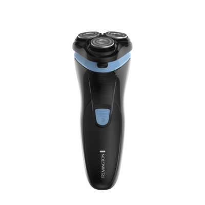 REMINGTON R1000 Style Series R1 Herrenrasierer (3 Dual-Track-Schneidsystem, Pop-up Trimmer, Akkubetrieb, LED-Ladeanzeige, USB-C-Ladekabel, Transportschutz, Schwarz)