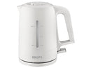 KRUPS BW 2441 Pro Aroma Wasserkocher (1,6 Liter, 2200 W, Kunststoff, weiß)