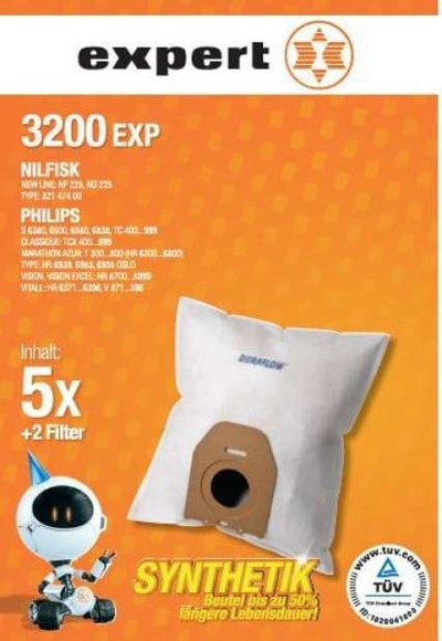 expert 3200 EXP Staubsaugerbeutel